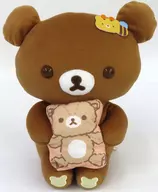 Rilakkuma Chai Leucogumo no Gyuto Plush toy (XL) "Rilakkuma"