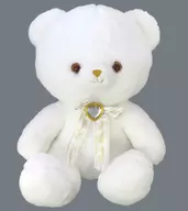 Twinkle Kisogawa Bridge Bear Pure White Friend Plush toy Taito Limited