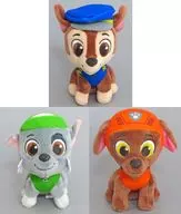 3-Variety Set KAWAII Style Plush toy ~ Chase Rocky Zuma ~ "Pau Patrol"