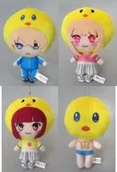 All 4 types set Piéyong Narikiri Deformed Plush toy "Suki no Ko"