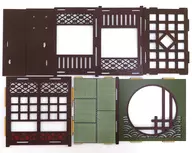 ぬいハウス(和風) 木製ディスプレイボックス