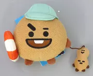 SHOOKY (Sugar) Bon Voyage Summer Standing Plush toy? "BT21"