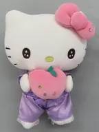 キティ(パープル) ガーリースタイル むにゅぐるみ(ぬいぐるみ/S) 「サンリオキャラクターズ」