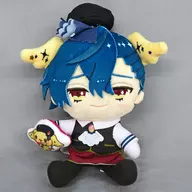 Howles x coco empalhado "Demon Butler and Black Cat ×Cinnamoroll DollyMix Collaboration"