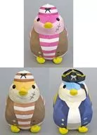 Conjunto de 3 tipos : Peluche "Kaizoku Bun-chan" (EX) "Yakuza 8 Gaiden Pirates in Hawaii"