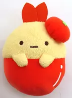 小蝦的尾巴番茄毛絨玩偶