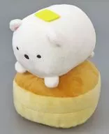 Plush toy "Sumikko Gurashi" Transformed into Shirokuma Hot Cake