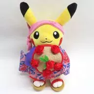 花笠まつりごっこピカチュウ ぬいぐるみ 「ポケットモンスター」 ポケモンセンタートウホクリニューアル記念