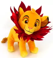 Crin de caballo con hojas de simba Ver. LL Peluche "El rey león"