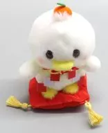 Pato Donald (Kagami Mochi) Urupo-chan NEW YEAR 2025 Empalhado "Disney" Disney Store Limited