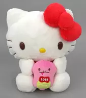[単品] ハローキティ(巳) ぬいぐるみ 「サンリオキャラクターズ福袋 2025」 同梱品