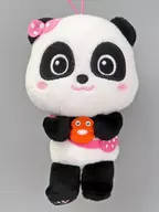ミュウミュウ(オレンジドーナツ) ゴムひも付きぬいぐるみ キキ＆ミュウミュウアソート 「BabyBus」