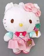 Hello Kitty Colorful Ice Cream Dress BIG Plush toy "Hello Kitty"