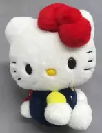 キティ(ネイビー) 50thアニバーサリーぬいぐるみ 「ハローキティ」