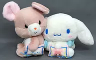シナモロール＆Qピッピ ぬいぐるみ 「レトロぬいぐるみこれくしょん」