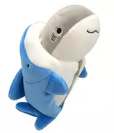 おでかけ子ザメ(サメパジャマ) むにゅぐるみ(S) 「おでかけ子ザメ」