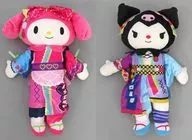 全2種セット ピューロランドコラボレーション ライブキャラBIGぬいぐるみ～マイメロディ・クロミ～ 「マイメロディ・クロミ」