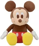 ミッキーマウス 赤いほっぺ Lぬいぐるみ 「ディズニー」