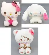 全3種セット ドーナツデザインBIGぬいぐるみ1 「mikko×サンリオキャラクターズ」