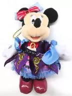 ミニーマウス(ザ・ヴィランズ・ハロウィーン“Into the Frenzy”) ぬいぐるみバッジ 「ディズニー・ハロウィーン2025」 東京ディズニーリゾート限定