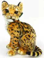 猫(ヒョウ) お座りぬいぐるみ 「リアルアニマル」