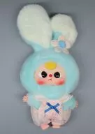 うさぎ(水色) ぬいぐるみ macaron cute bunnyシリーズ「Baby three」