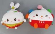 全2種セット ぽぅぽ＆まぁるのLぬいぐるみ 「NHKいないいないばあっ!」