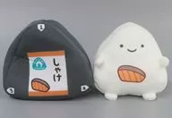 しゃけ パッケージポーチ入りコンビニおにぎりぬいぐるみ 「タイトーくじ なんでもいきもの」 C賞