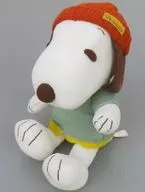 スヌーピー(ニット帽/2022) ぬいぐるみ 「PEANUTS (SNOOPY)」 ユニバーサル・スタジオ・ジャパン限定