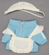 10～15cm用 ぬいぐるみ用ジャージメイド服(水色)
