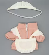 10～15cm用 ぬいぐるみ用ジャージメイド服(ピンク)
