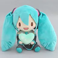 初音ミク ふわぷち ぬいぐるみ 「セガラッキーくじ ピアプロキャラクターズ 『ふわぷち』」 B賞