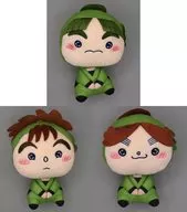 全3種セット もちぴこぬいぐるみ 第九弾 「忍たま乱太郎」