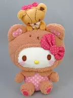 ハローキティ いちご新聞645号コラボレーションペアぬいぐるみ 「ハローキティ」