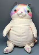 もちねこ(レインボー) ぬいぐるみ(L) 「もちシリーズ」