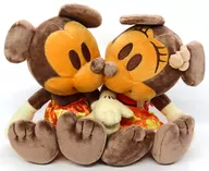 ミッキー＆ミニー(日焼け) ペアぬいぐるみ 「ディズニー」 ディズニーリゾート限定