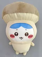 ハチワレ きのこ着ぐるみBIGぬいぐるみ 「ちいかわ なんか小さくてかわいいやつ」