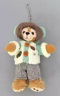 ダッフィー ぬいぐるみバッジ 「ダッフィー＆フレンズのシークレット・オブ・スノーウィーデイ」 東京ディズニーシー限定