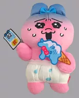 おぱんちゅうさぎ(B/アイスクリーム) フードコーチュ 呼び出しベルぶるぶるぬいぐるみ 「おぱんちゅうさぎ」