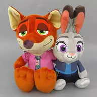 ニック＆ジュディ ペアぬいぐるみ 「ズートピア2」