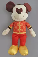 ミッキーマウス アジアンスタイル BIGぬいぐるみ 「ミッキーマウス＆ミニーマウス」