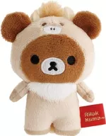 チャイロイコグマ(うま) てのりぬいぐるみ 「リラックマお正月(2026)」