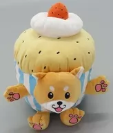 おかか BIGぬいぐるみ 「忠犬もちしば×かなざわまこと」