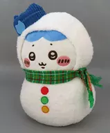 ハチワレ ぬいぐるみ 「エニマイくじ ちいかわ ゆきだるまになっちゃった!」 B賞