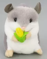 ハムスター(グレー/とうもろこし) ぬいぐるみ 「ベイビーパレット」