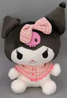 クロミ(A/ピンク) 胸きゅんツイードBIGぬいぐるみ 「クロミ」