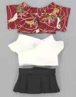 笹レッド 男性和装ぬい服(15～17cm用) 「G.triGer 推し活グッズ～和風シリーズ～ スクラッチ」 B-5賞