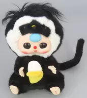 サル(白黒) 400% Three Generations ぬいぐるみ  「Baby three」