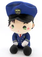 赤井秀一 おすわりぬいぐるみ 「セガ ラッキーくじオンライン 名探偵コナン ーパイロットテーマー」 C賞-7