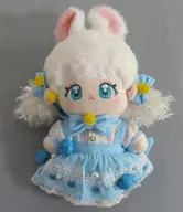 無属性ぬいぐるみ(水色スカート/うさ耳)